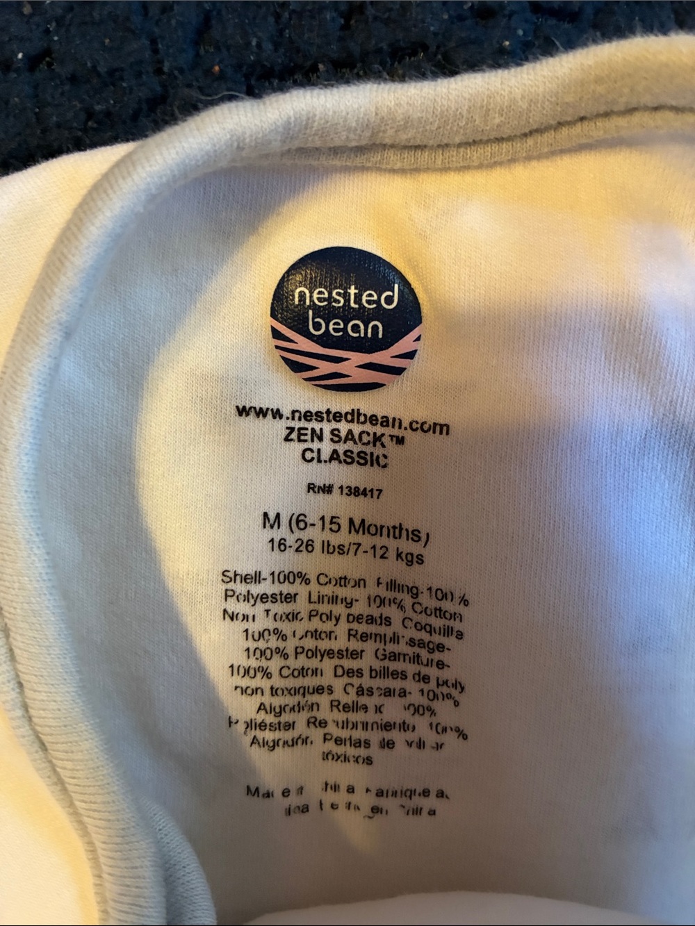 Nested Bean SleepSack - Picture 3 of 3